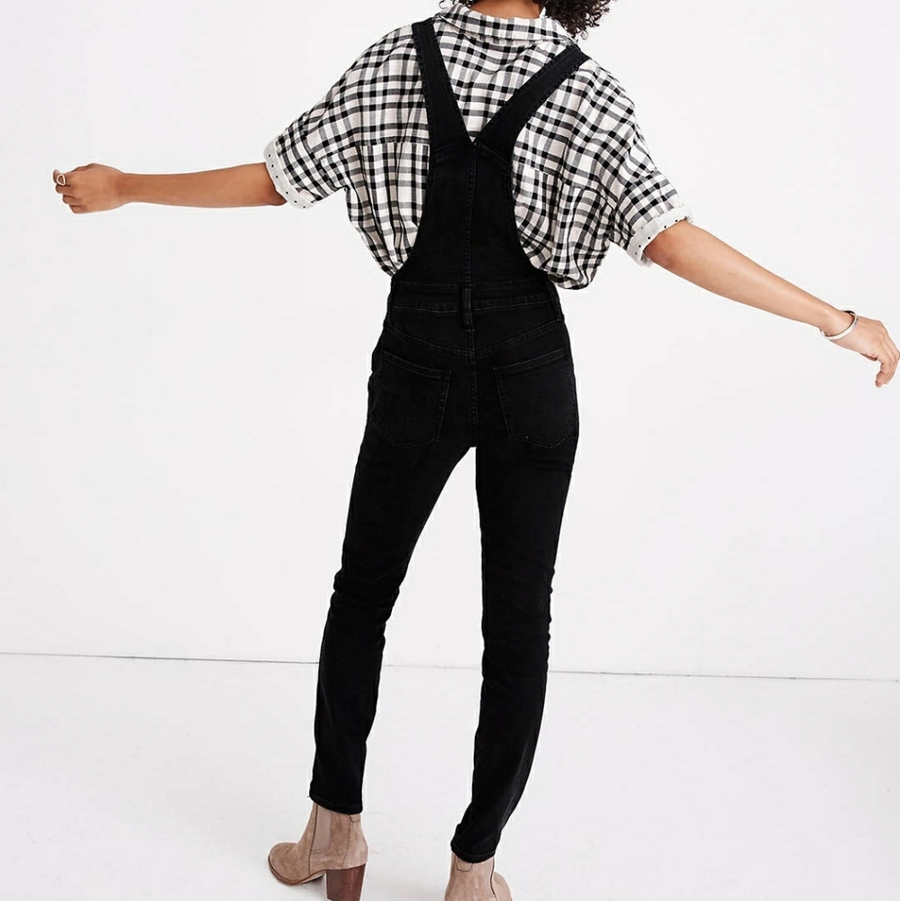 Madewell Skinny Overalls in Lunar Wash - Picture 3 of 6